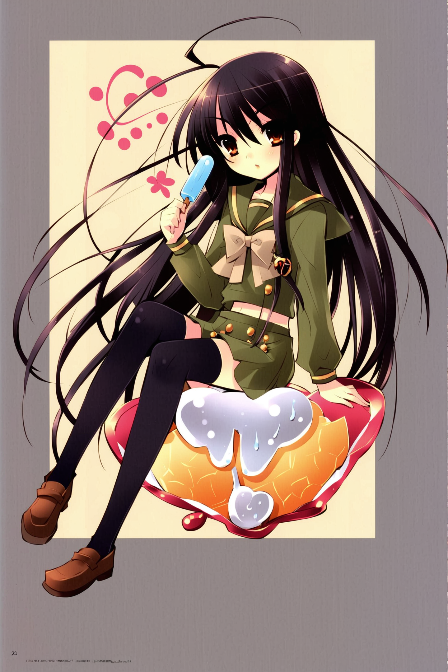 35108-2270111231-Itou Noizi Style,_1girl,shana,long hair,thighhighs,food,school uniform,solo,pendant,black hair,popsicle,alastor (shakugan no sha.png